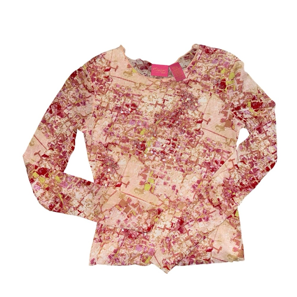 Y2K Sequined Long Sleeve